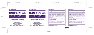 Image Of Individual Sterilizable Packet Label (Loris 0.13 Bzk Sterilizable 68356 126 04)
